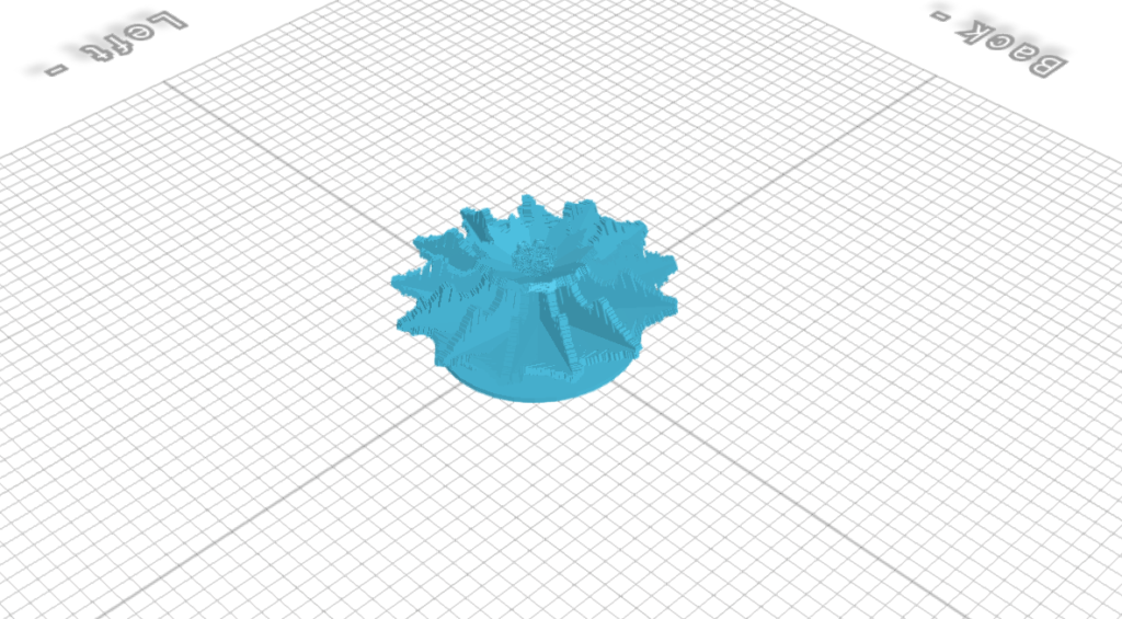 Model of Smile in SelfCad Editor